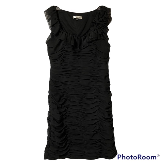 Niteline Little Black Dress with Tufting Size 14W - Picture 1 of 10